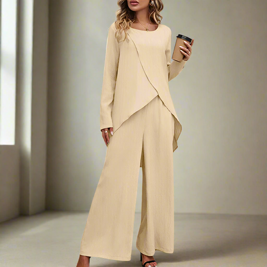 KATRINA LOOSE-FIT LAKE SHIRT SET